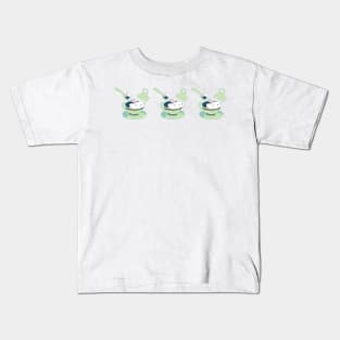 One Cup of Rabbits! Art III Kids T-Shirt